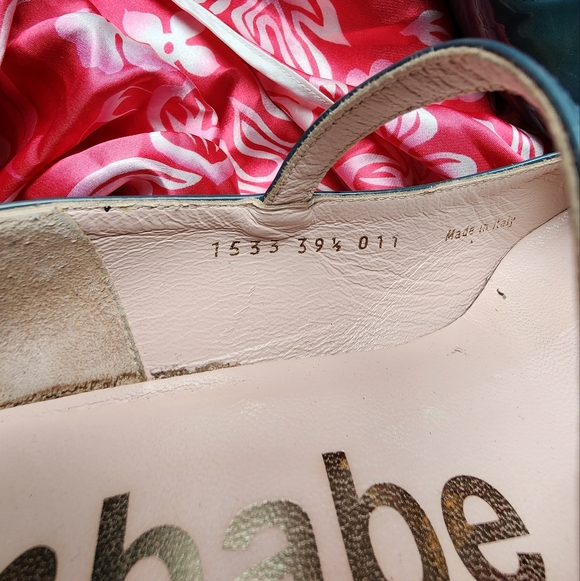 Le Babe Glitter Heel Mary Jane Pumps - Picture 5 of 7